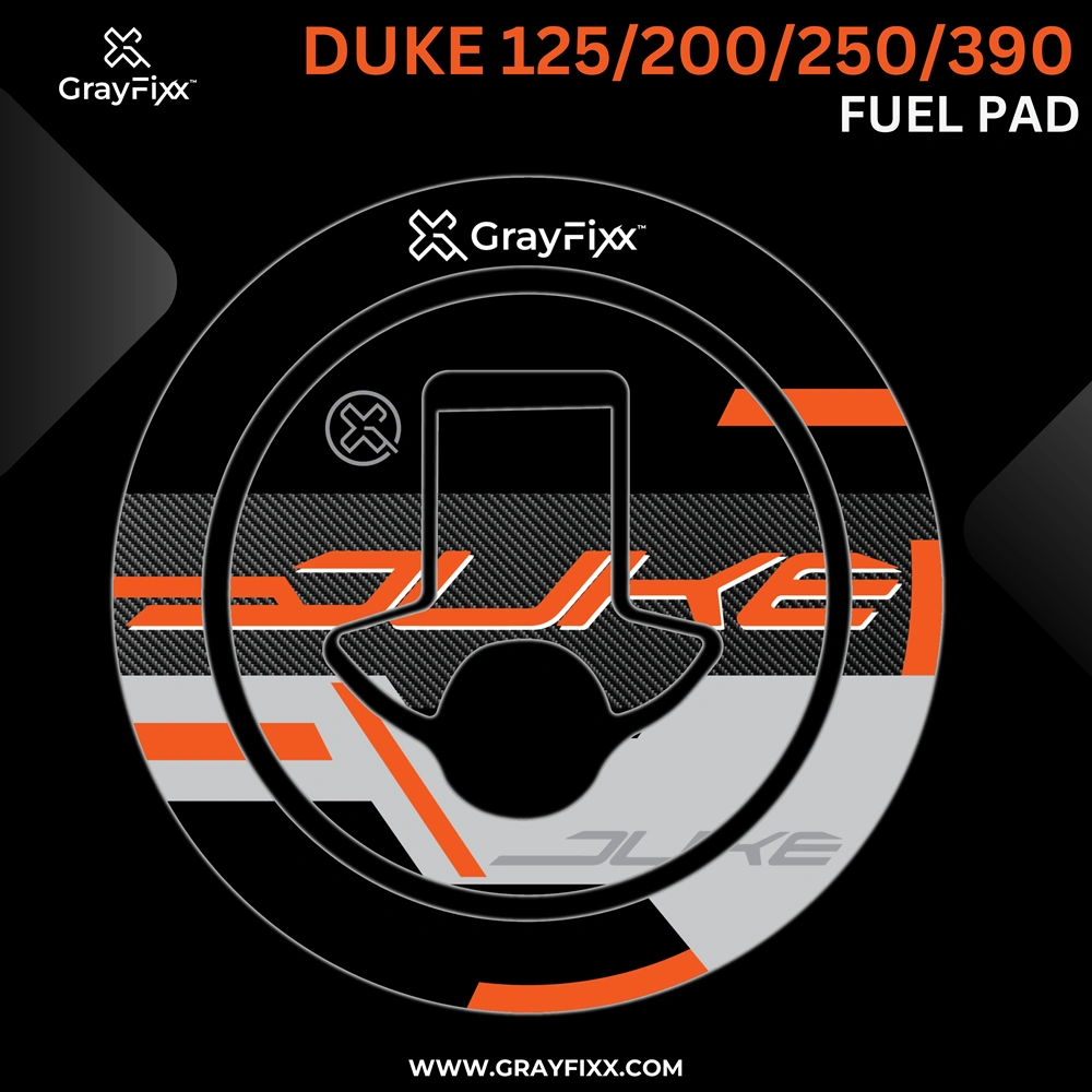 Duke 125/200/250/390 Fuel Pad | Premium 3D Gel Fuel Pad, Pack of 1